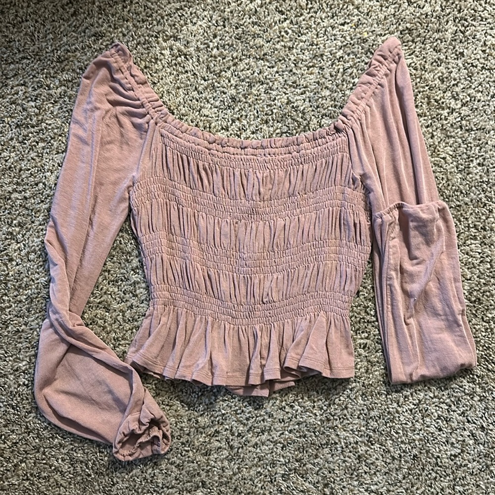 Scrunched Crop Top